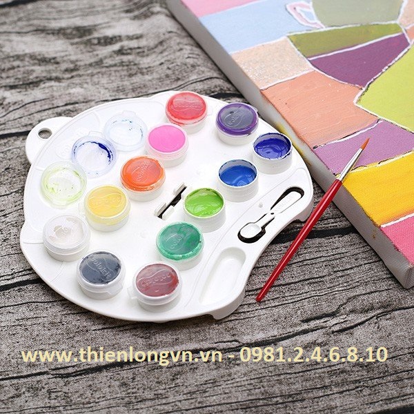 Màu nước 12 màu Colokit WACO-C07