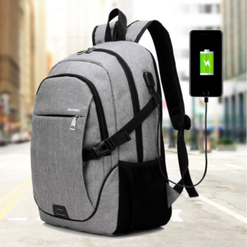 ️️ Ba lô thời trang có cổng sạc USB 208200