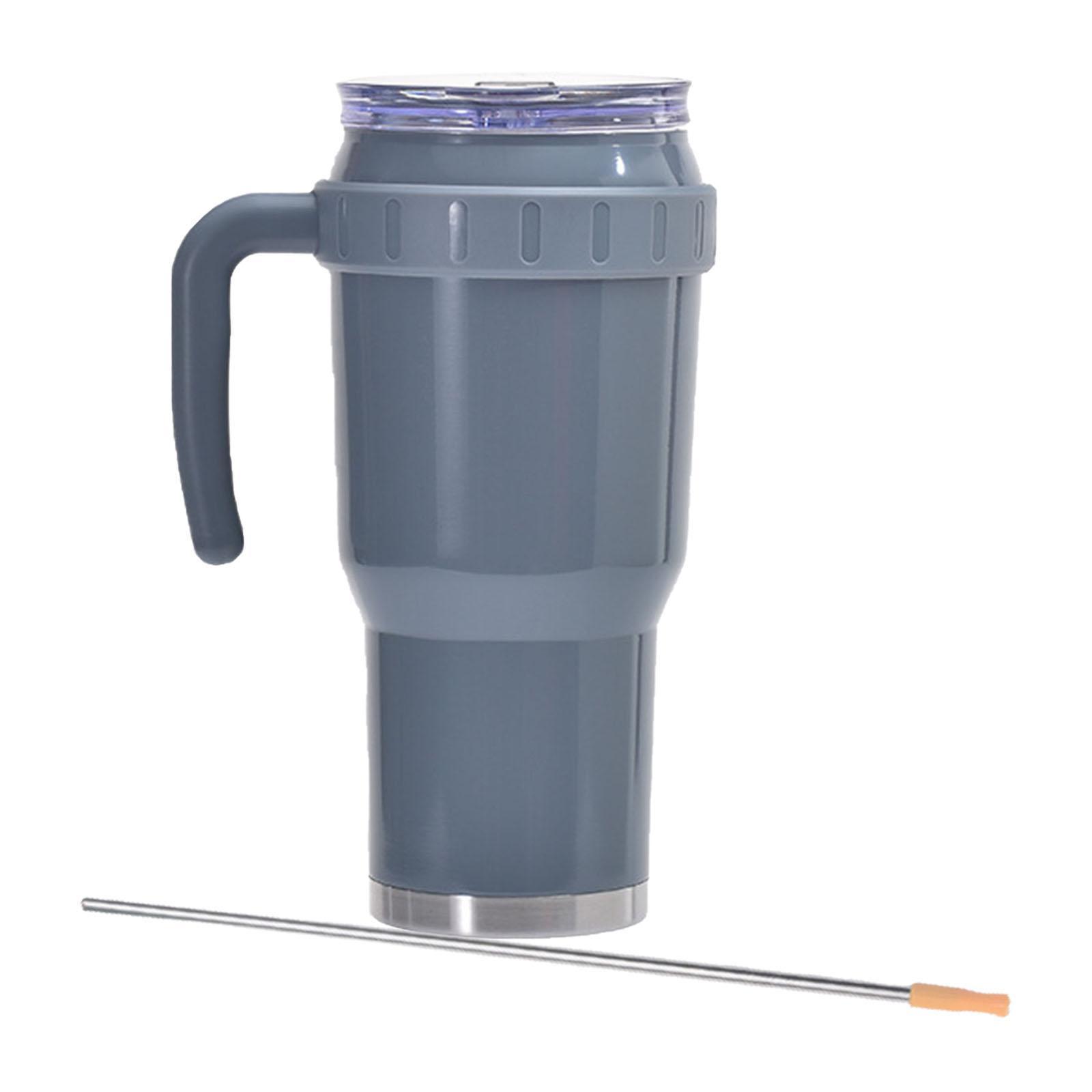 40oz Tumbler with Handle Outdoor Portable Leakproof Fit in Car