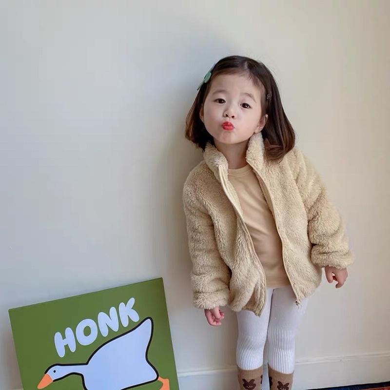 Áo khoác cho bé trai bé gái áo khoác len bé 8-15kg Củ khoai tây shop chất nỉ ấm áp mặc mùa thu đông giá siêu dễ thương