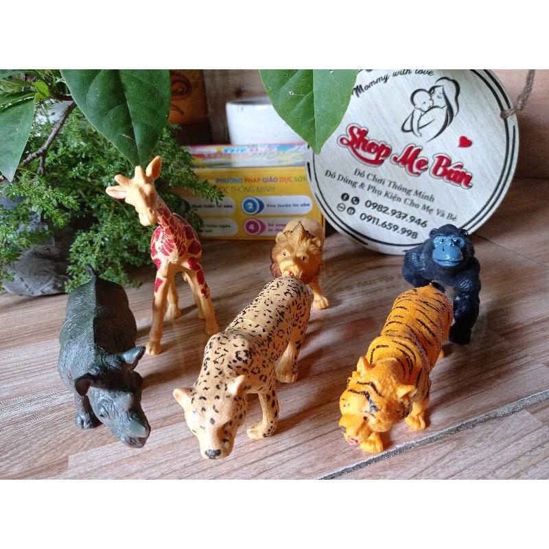 Túi thú, Đồ chơi mô phỏng các con thú bằng nhựa cao cấp giúp các bé học hỏi thế giới xung quanh