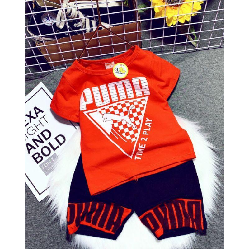 Bộ Cộc Tay Bé Trai Cotton 4 Chiều 12-25kg