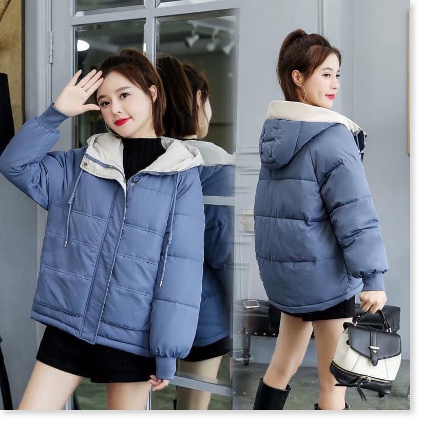 ÁO KHOÁC PHAO NỮ 3 LỚP CÓ NÓN THỜI TRANG BAO ẤM ÁP CHO MÙA ĐÔNG NĂM NAY KHÁNH AN STORE