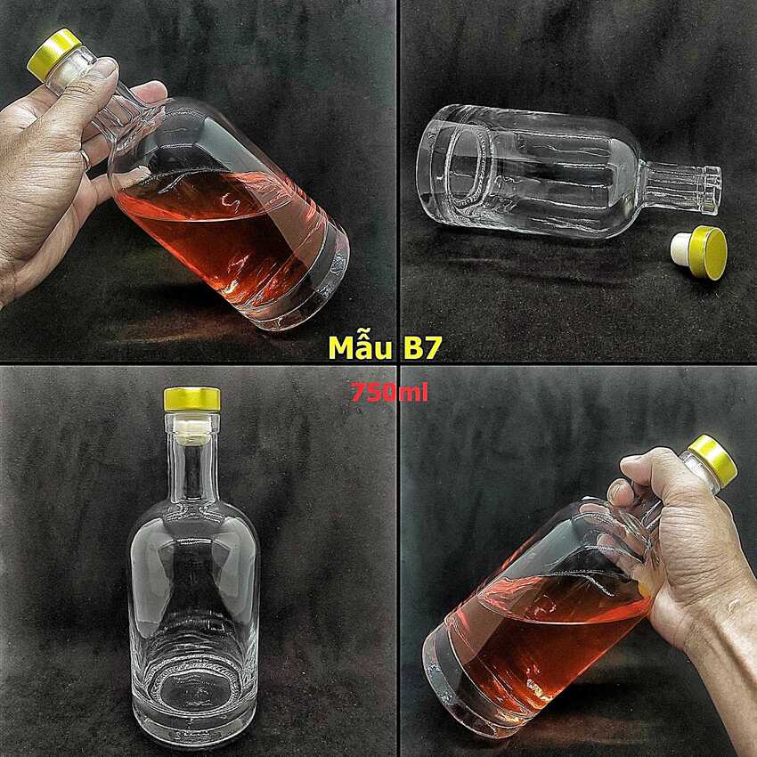 Chai Thủy Tinh Đựng Rượu – Vỏ Chai Rượu Đẹp