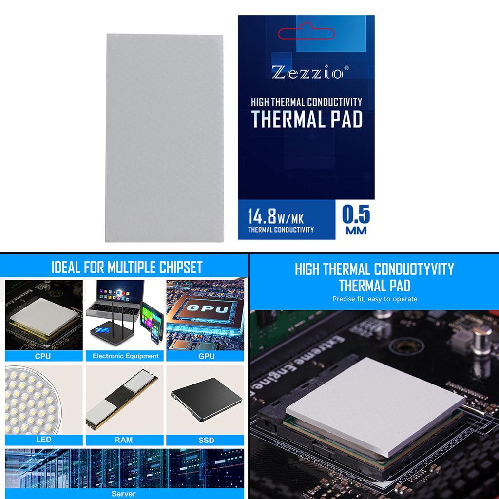 Silicone Thermal Pad  Pad for GPU/CPU Memory  Cooler