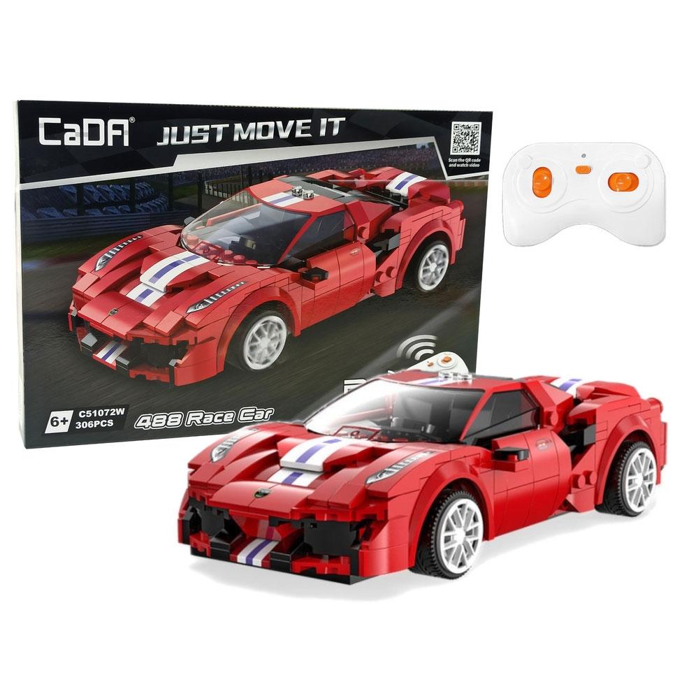 Đồ Chơi Lắp Ráp Xe Điều Khiển 488 Race Car - CaDA C51072W