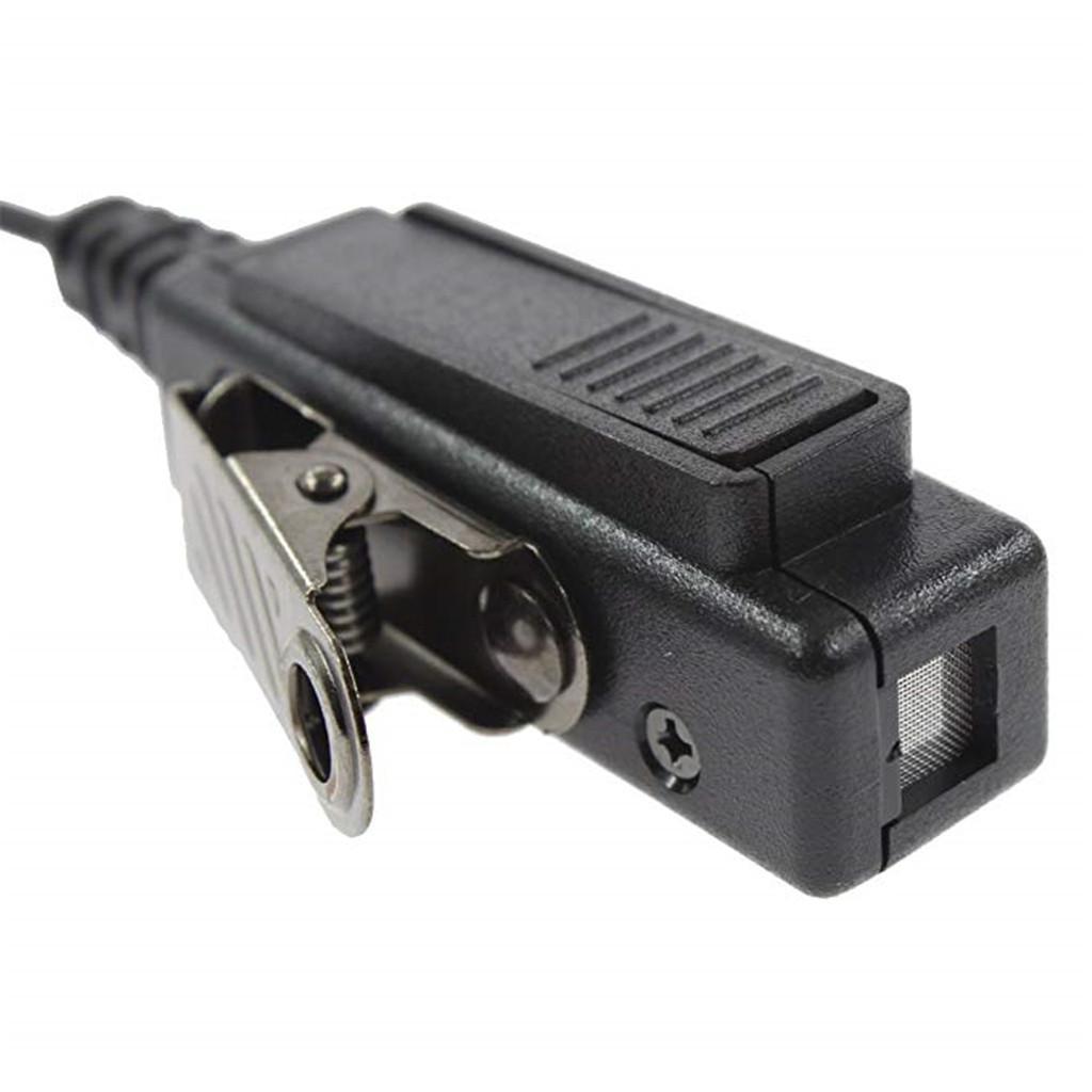 New Replacement Earpiece  Acoustic Tube Headset PTT built-in Mic