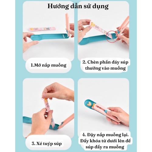 Dụng cụ/ muỗng tiện lợi cho chó/mèo ăn súp thưởng