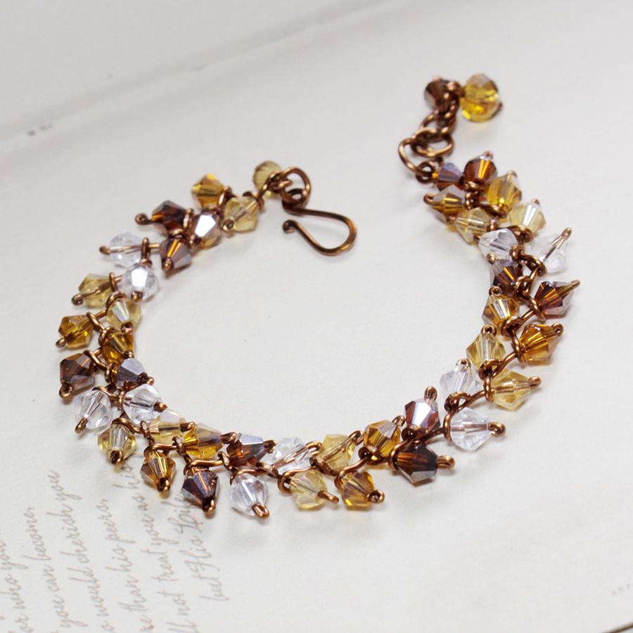 Vòng tay pha lê xương cá đẹp cho nữ 06474-06479