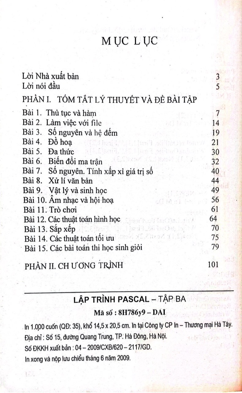 Sách - Lập Trình Pascal Tập 3