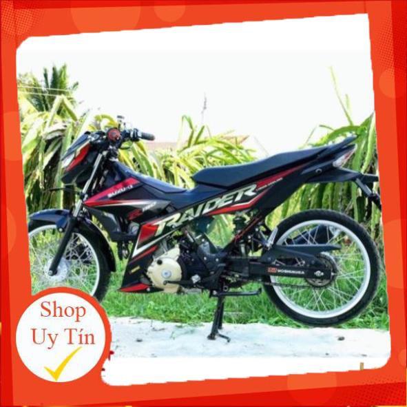 Tem rời Raider Fi đỏ đen Crom