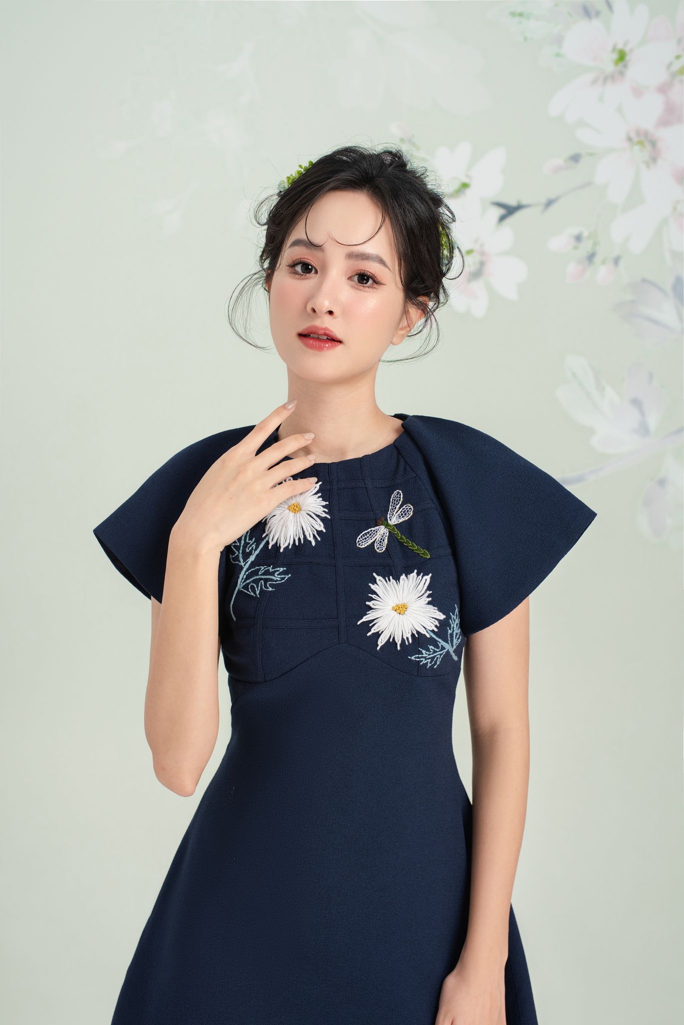 OLV - Đầm Alie Embroi Dress