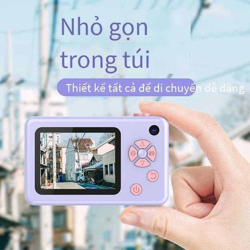 Máy ảnh kỹ thuật số độ phân giải cao kiểu dáng mới nhất dành cho sinh viên thời trang thể thao máy ảnh mini dành cho trẻ em