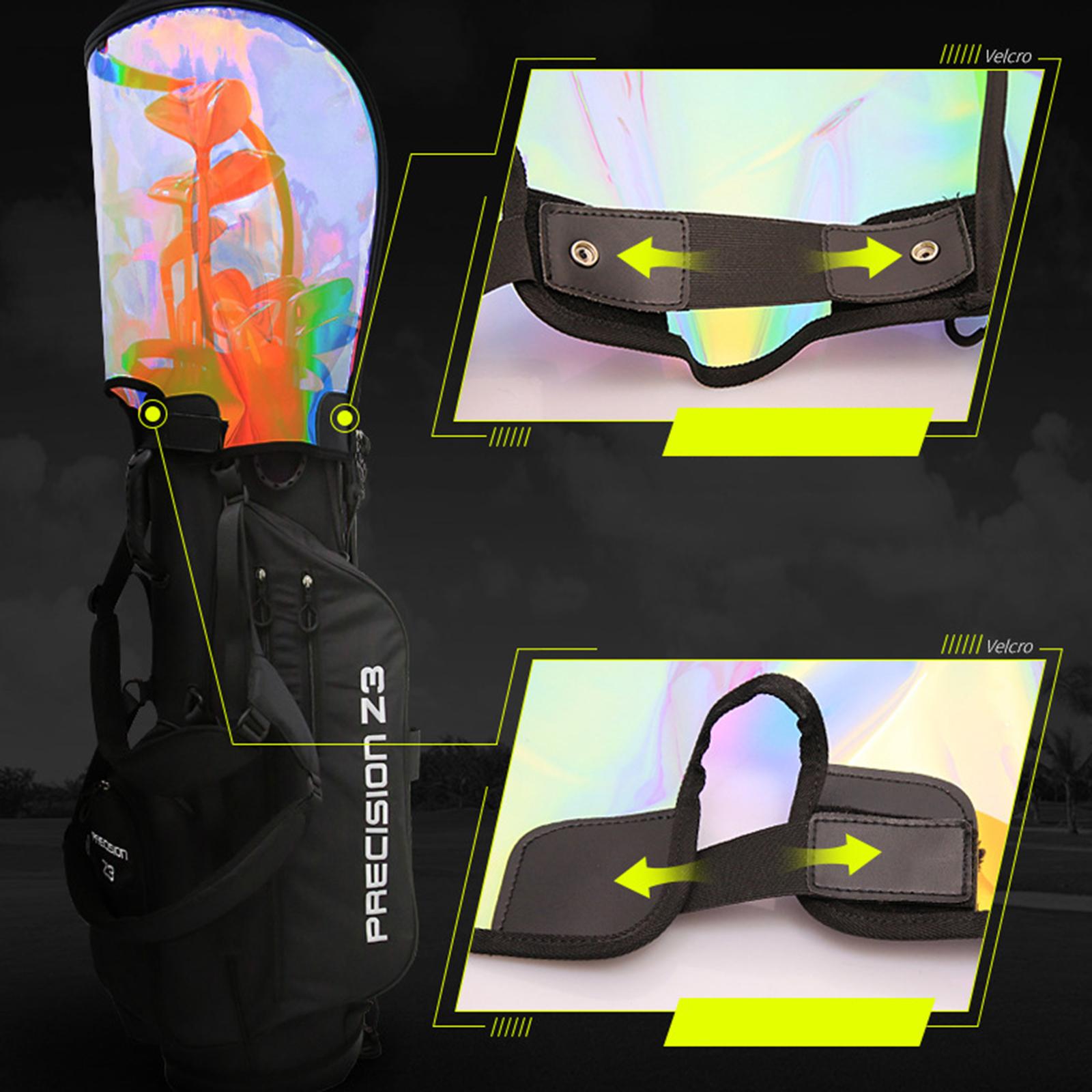 Golf Bag Rain Cover Waterproof Hood Protection Pack Golf Club Bags Raincoat