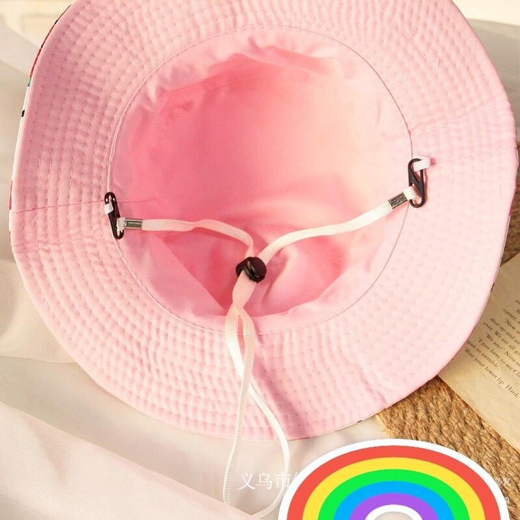 Nón Mũ Tai Bèo Vành Rộng Vải Cotton Mỏng Thời Trang Đi Biển Đi Học Cho Bé 2-5 Tuổi