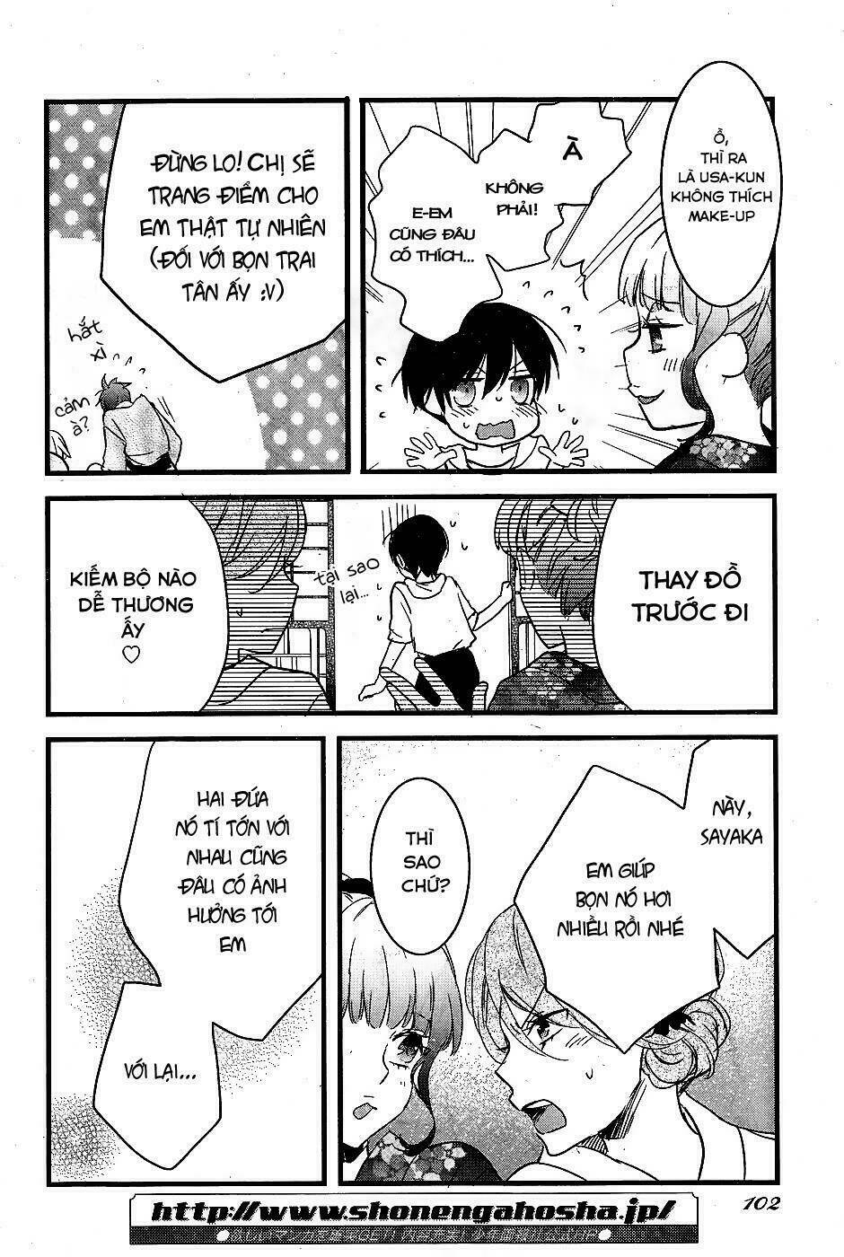 ký túc xá dễ thương chapter 73 22