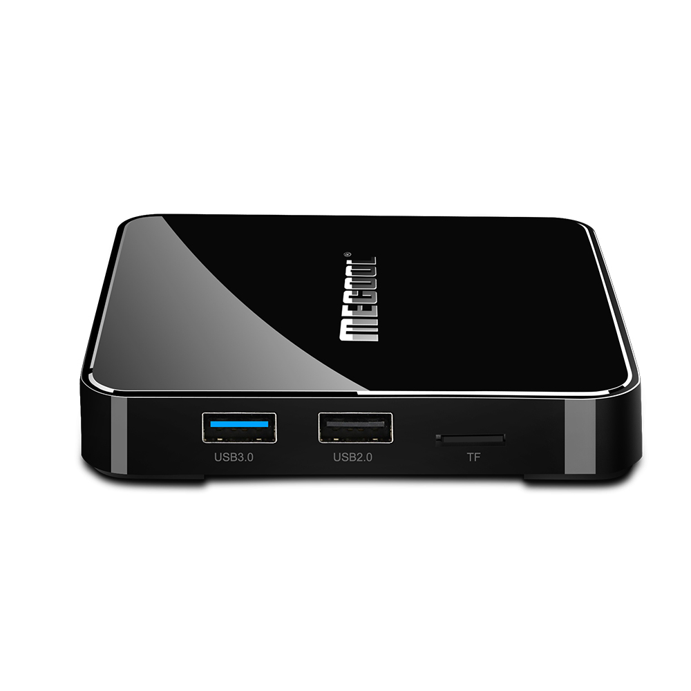 Android TiviBox Mecool KM3 - Bản Dual Wifi - Hỗ Trợ 4K - Hàng Chính Hãng