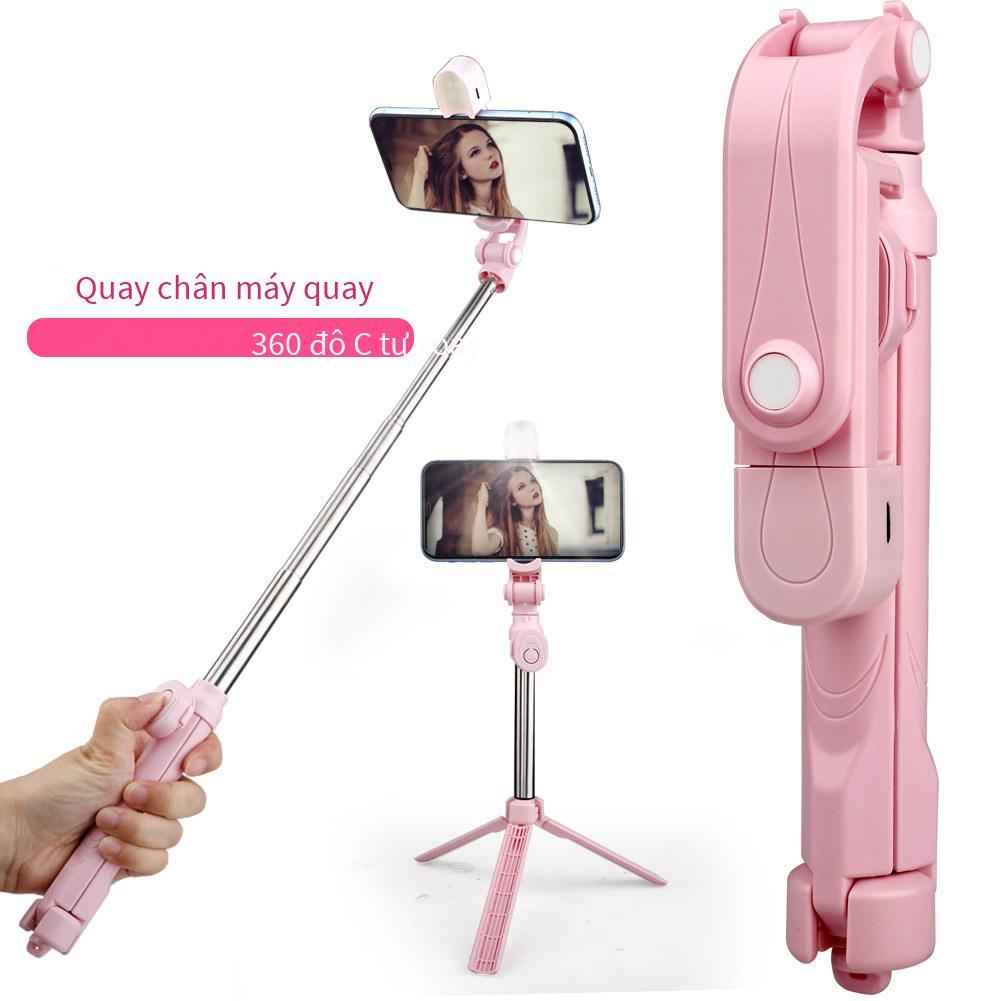 Đảm Bảo Chất Lượng Gậy Selfie Bluetooth Không Dây Di Động Chân Máy Kính Thiên Văn Cầm Tay Xoay 360° Có Đèn Lấp Đầy Giá Đỡ Điện Thoại Di Động