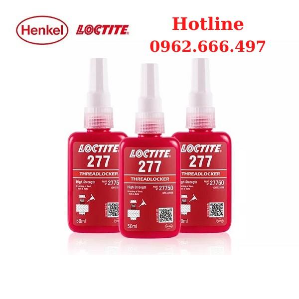 Keo khoá ren , chống xoay Loctite 277-2 / dung tích 50ml và250ml