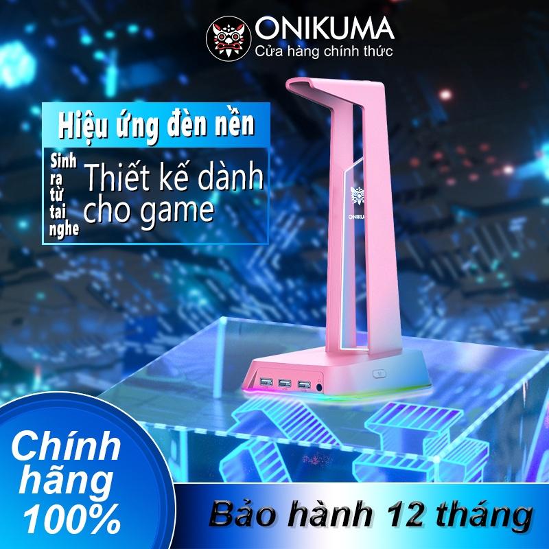 Giá đỡ tai nghe di động ONIKUMA ST-2 màu hồng có thể được sử dụng cho tai nghe