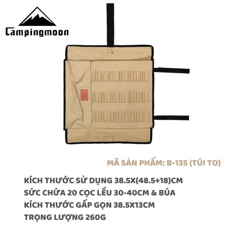 Túi đựng cọc lều Campingmoon B-126/B-135