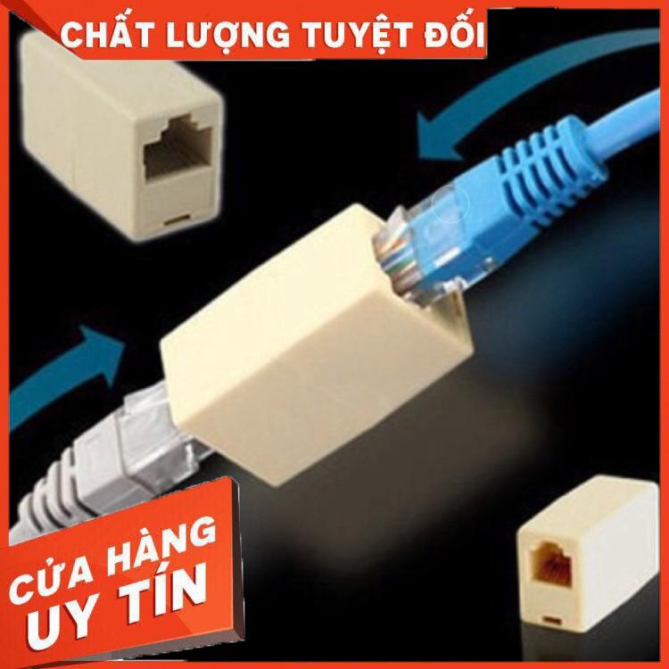 Đầu nối dây mạng 1 ra 1 dùng nối dây mạng Lan cat5, cat6