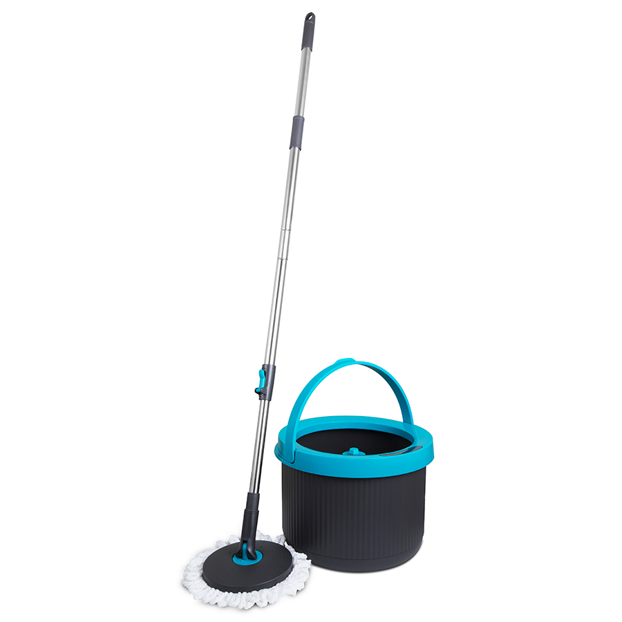 Bộ Cây Lau Nhà Lock&amp;Lock BLU-GRY-VN-MOP HPP345S2