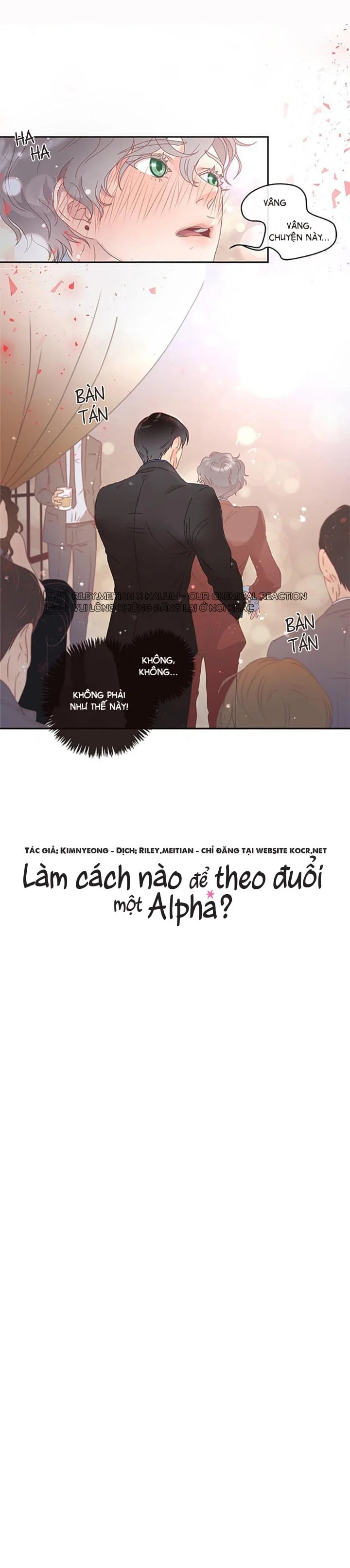 làm cách nào để theo đuổi một alpha? chapter 2 14