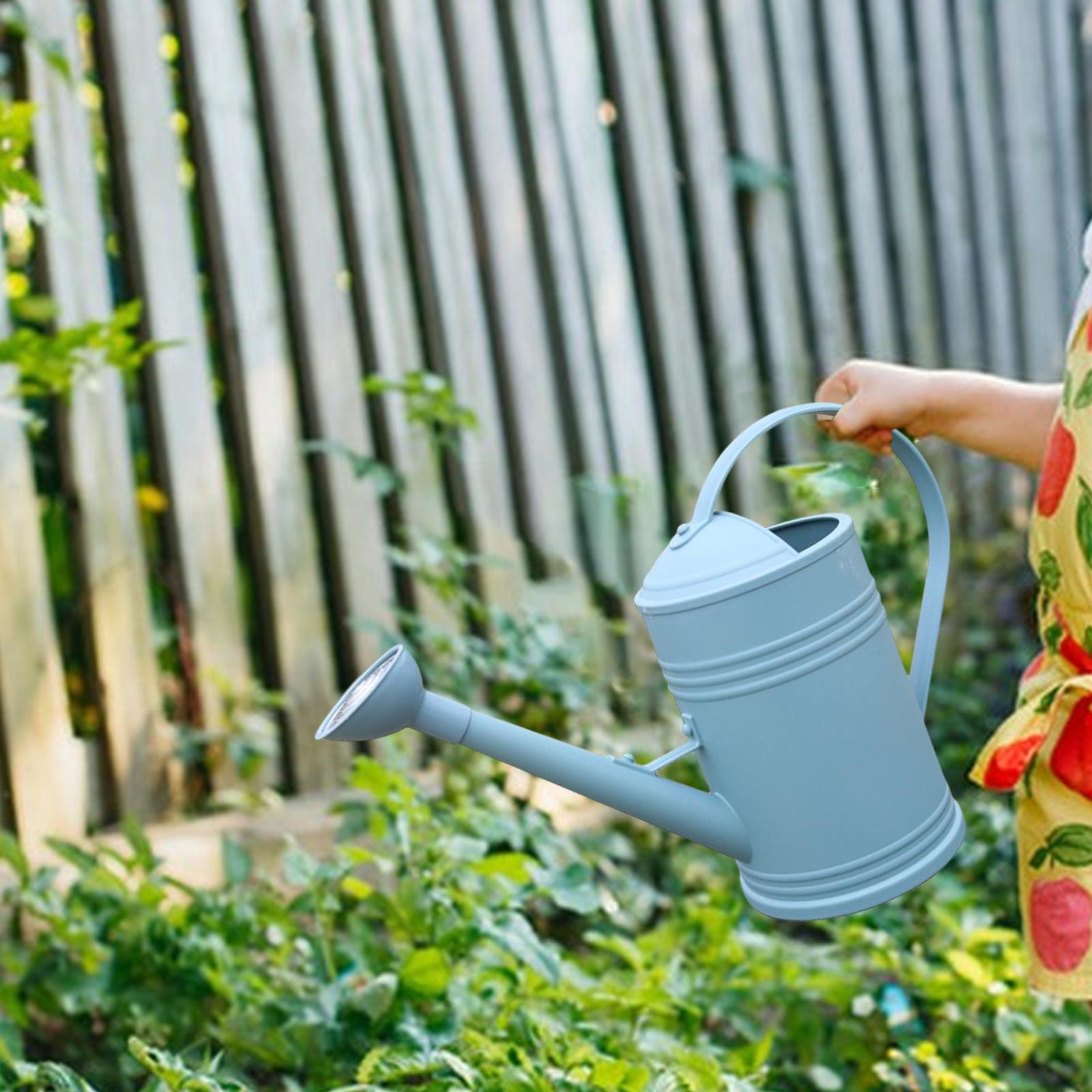 0.47 Gallon Watering Can with Sprinkler Head Plant Watering Can Small Long Spout Watering Can Garden Flowers Watering Pot for Indoor Outdoor Plants