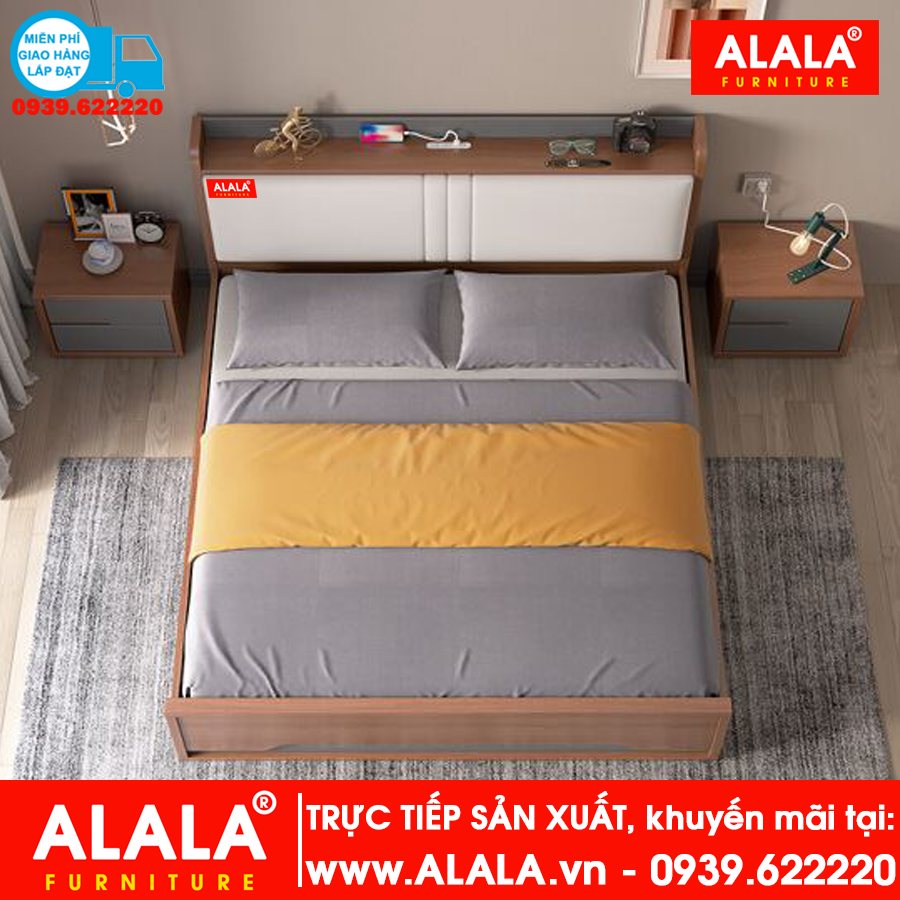 Giường ngủ ALALA13 cao cấp - Thương hiệu ALALA - 0939.622220