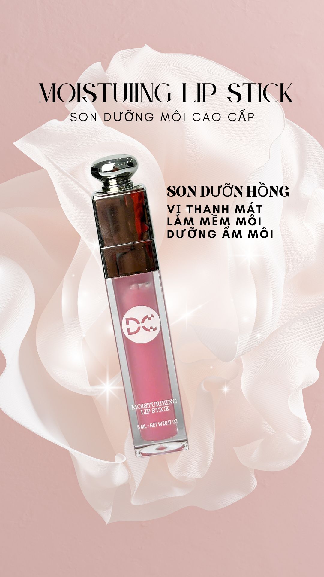 SON DƯỠNG MÔI DC MOUTURZING LIP STICK