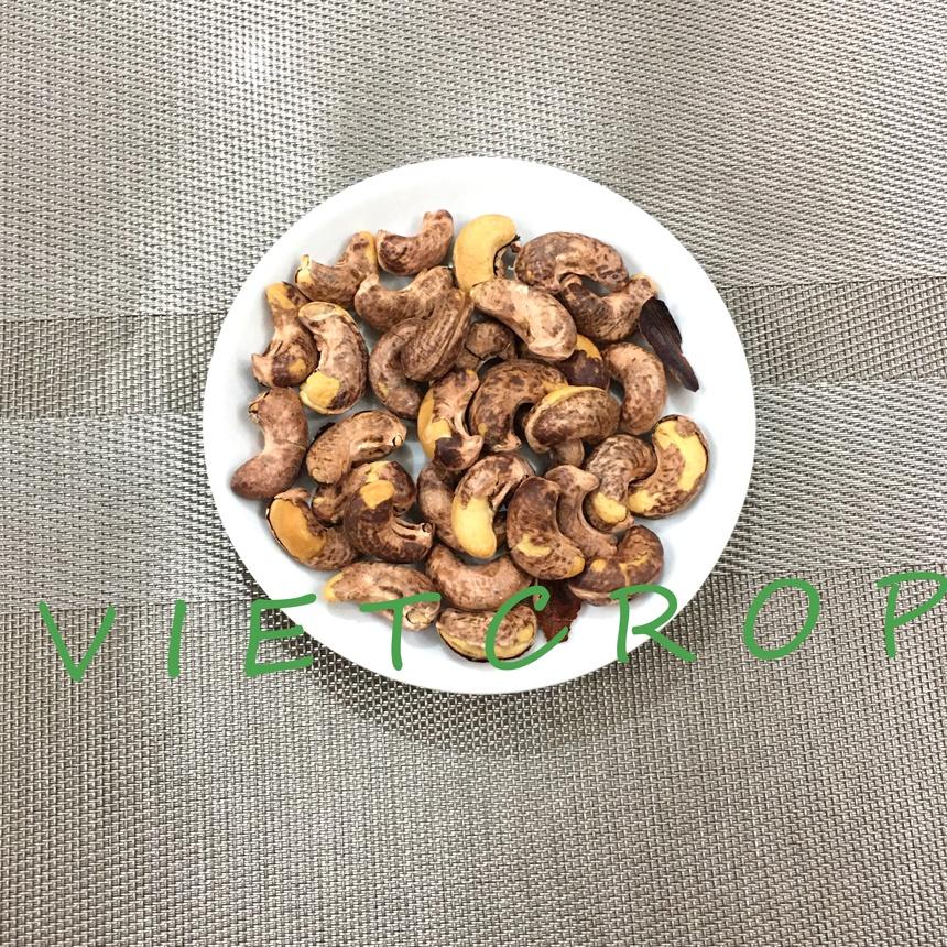 Hạt điều vỏ lụa rang muối VIETCROP - Hộp 500g