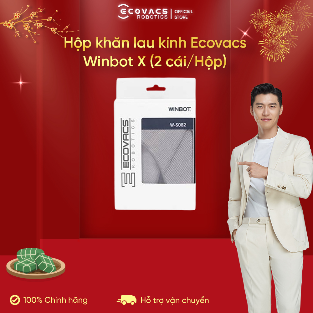 Hộp khăn Robot lau kính Winbot X - Hàng chính hãng