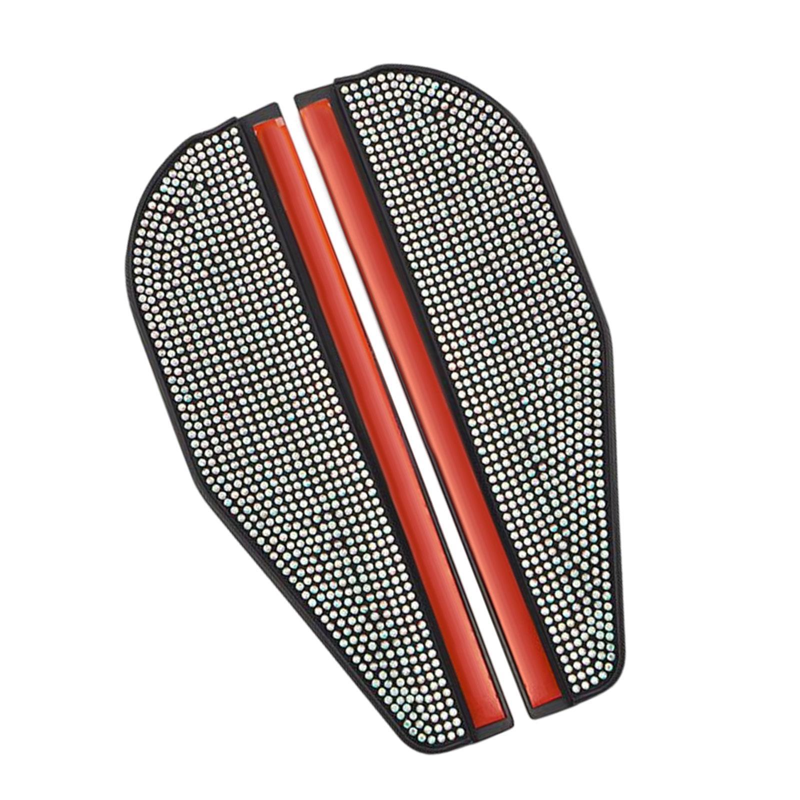 2x Universal Car Side Mirror Rain  Eyebrow Guard Accessories Protective Covers Sun Visor