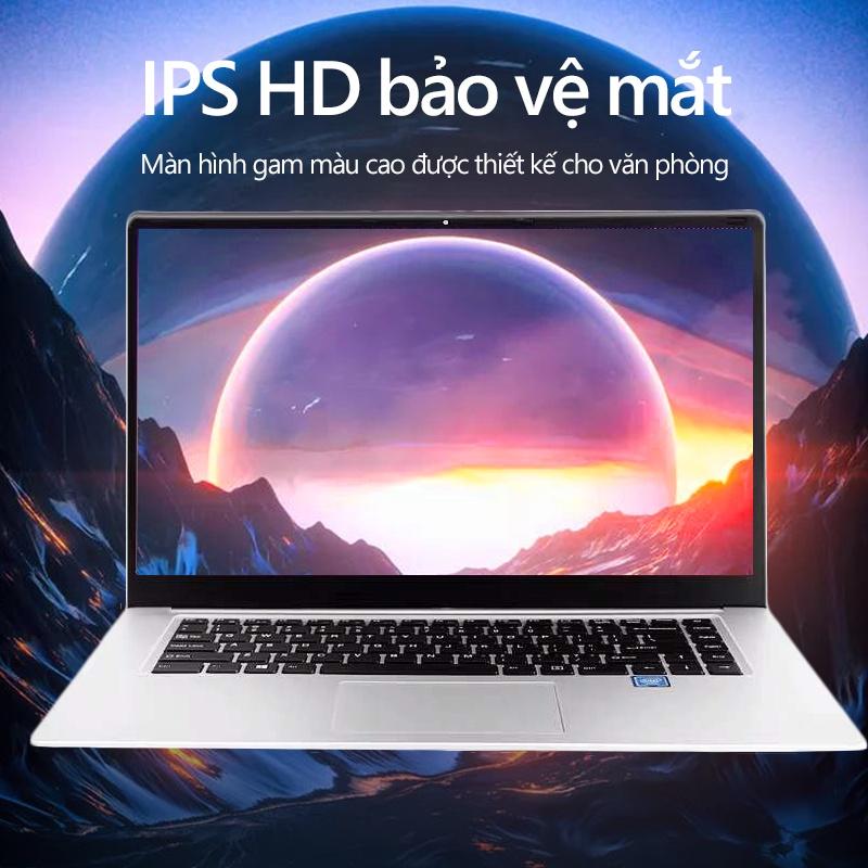 Máy tính Laptop máy tính xách tay chip Intel J3455 /J4105RAM8G+ROM128G màn 15.6 inch mỏng nhẹ Win10chạymượt BH 12 THÁNG