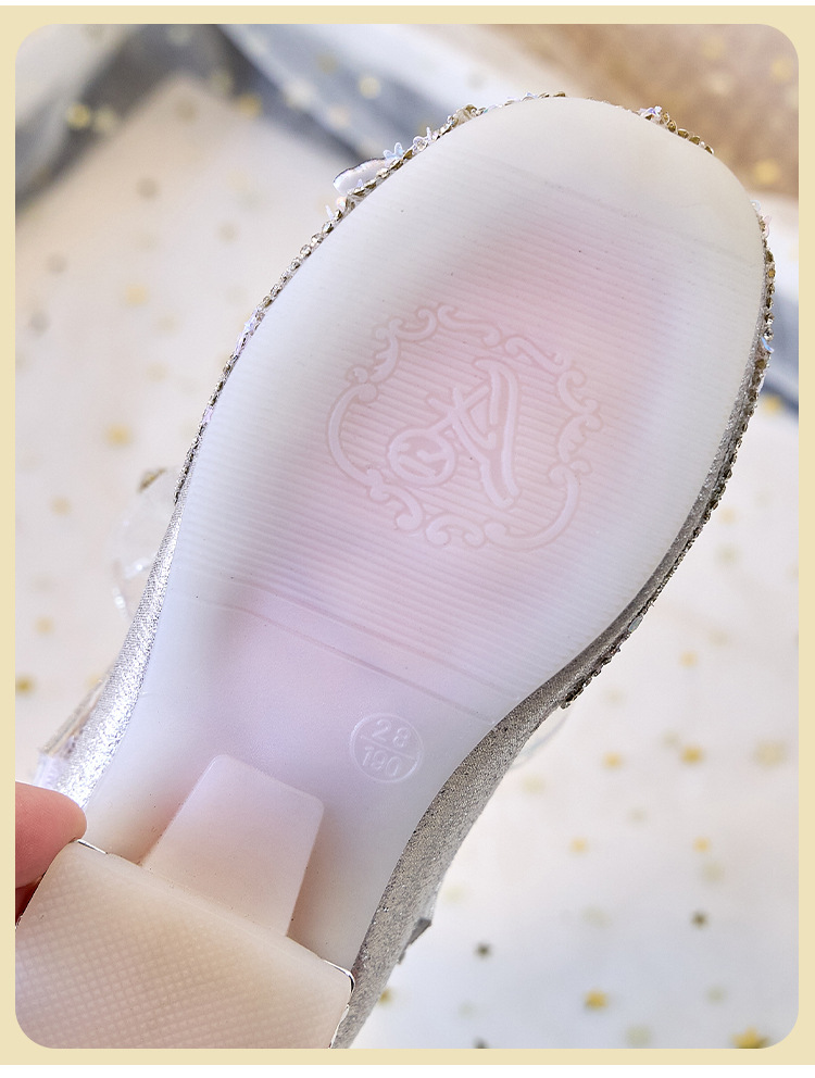 Giày búp bê công chúa đính hạt lấp lánh cho bé gái size 26-37 hàng Quảng Châu cao cấp