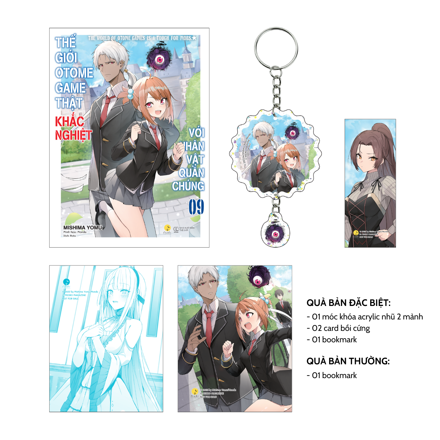 Thế Giới Otome Game Thật Khắc Nghiệt Với Nhân Vật Quần Chúng (Tập 9)