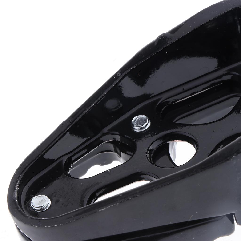 New Alloy Black Footbrake Rear Pegs Bracket Mount Footrest for Motorbikes