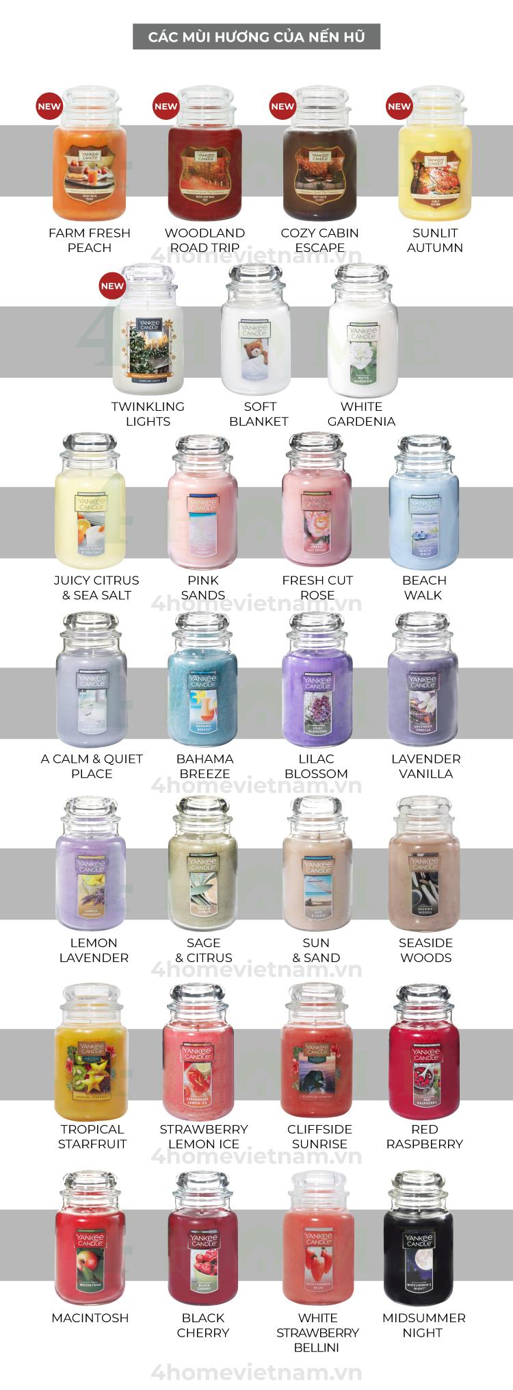 Nến hũ Yankee Candle size S (104g) - Woodland Road Trip