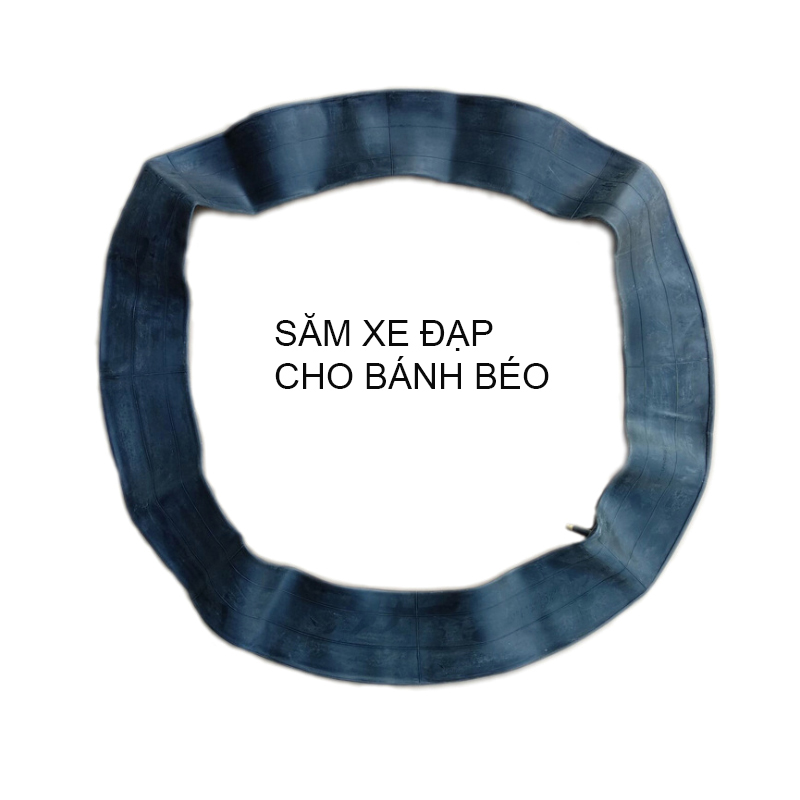 Săm (ruột) xe đạp bánh béo (bánh bự), loại 20x4.0-24x4.0-26x4.0 tùy chọn