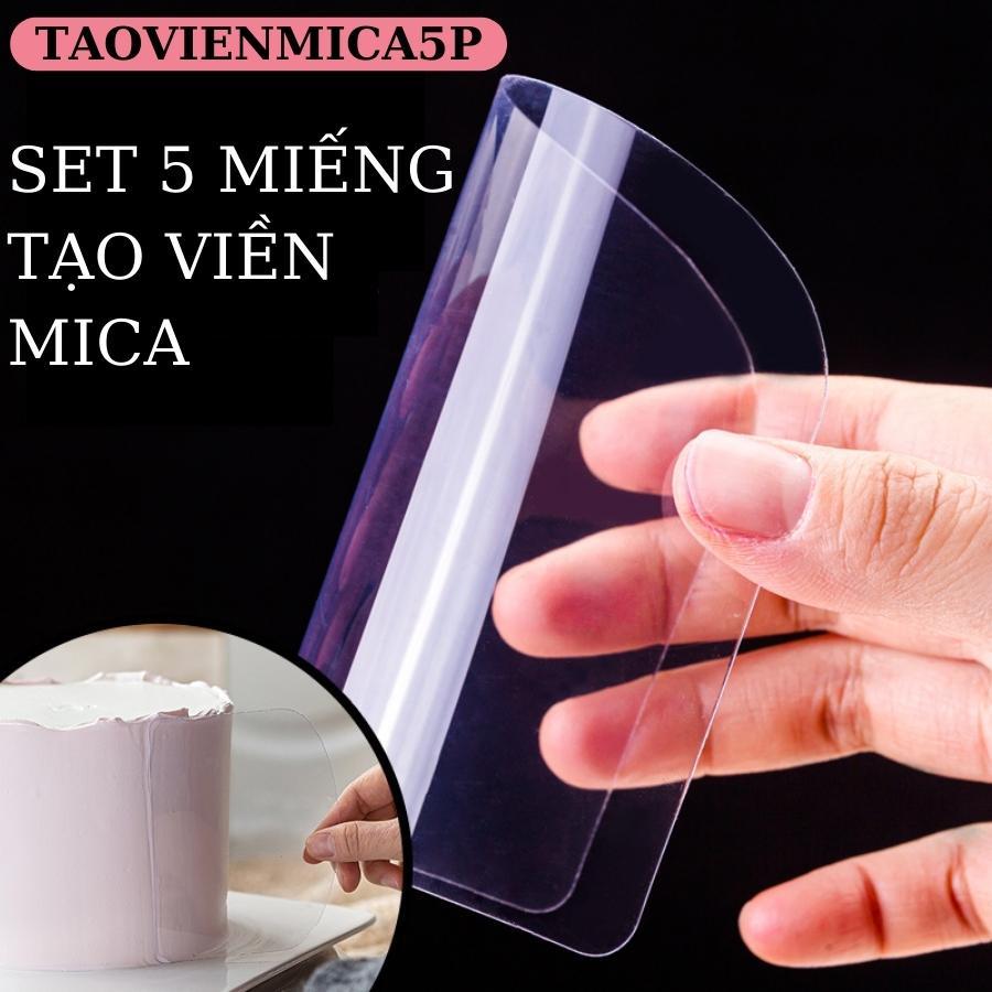 Dụng Cụ Cắt Tạo Đường Viền Trang Trí Dụng Cụ Làm Bánh Kem Bộ 3 chi tiết dụng cụ làm bánh kem cao cấp - CBTAOVIEN3P