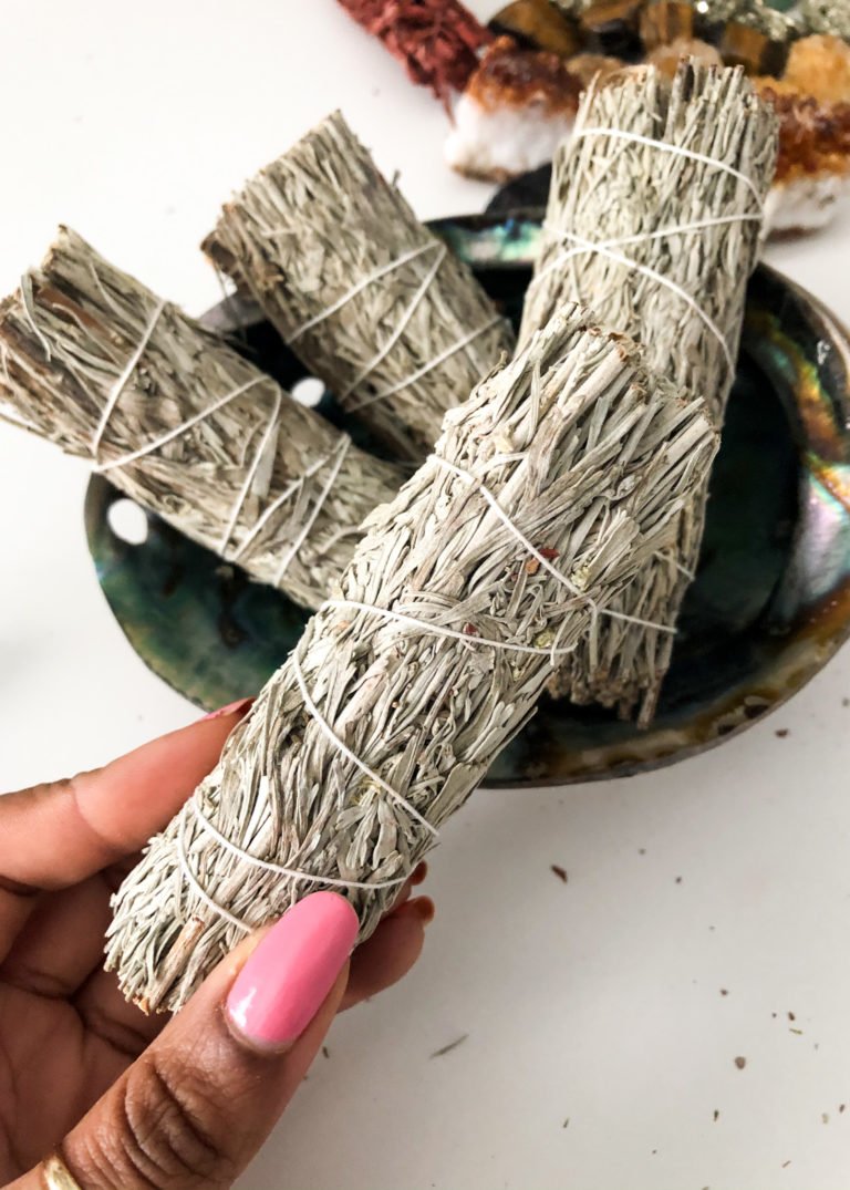 Blue Sage - Xô Thơm Xanh - Thảo Mộc Thanh Tẩy Bản Thân, Thu Hút Thịnh Vượng l Chakra Heal Incense