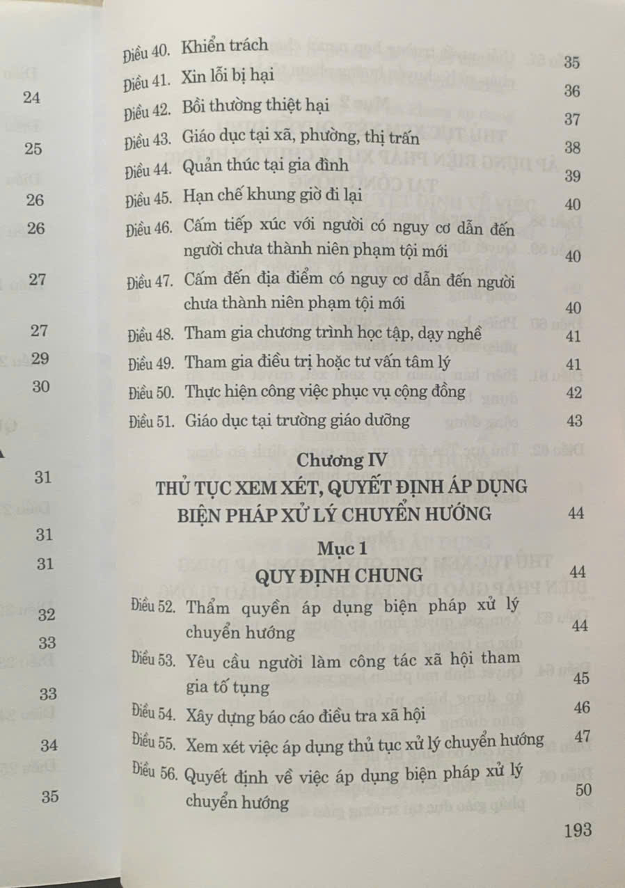 Luật Tư pháp người chưa thành niên năm 2024