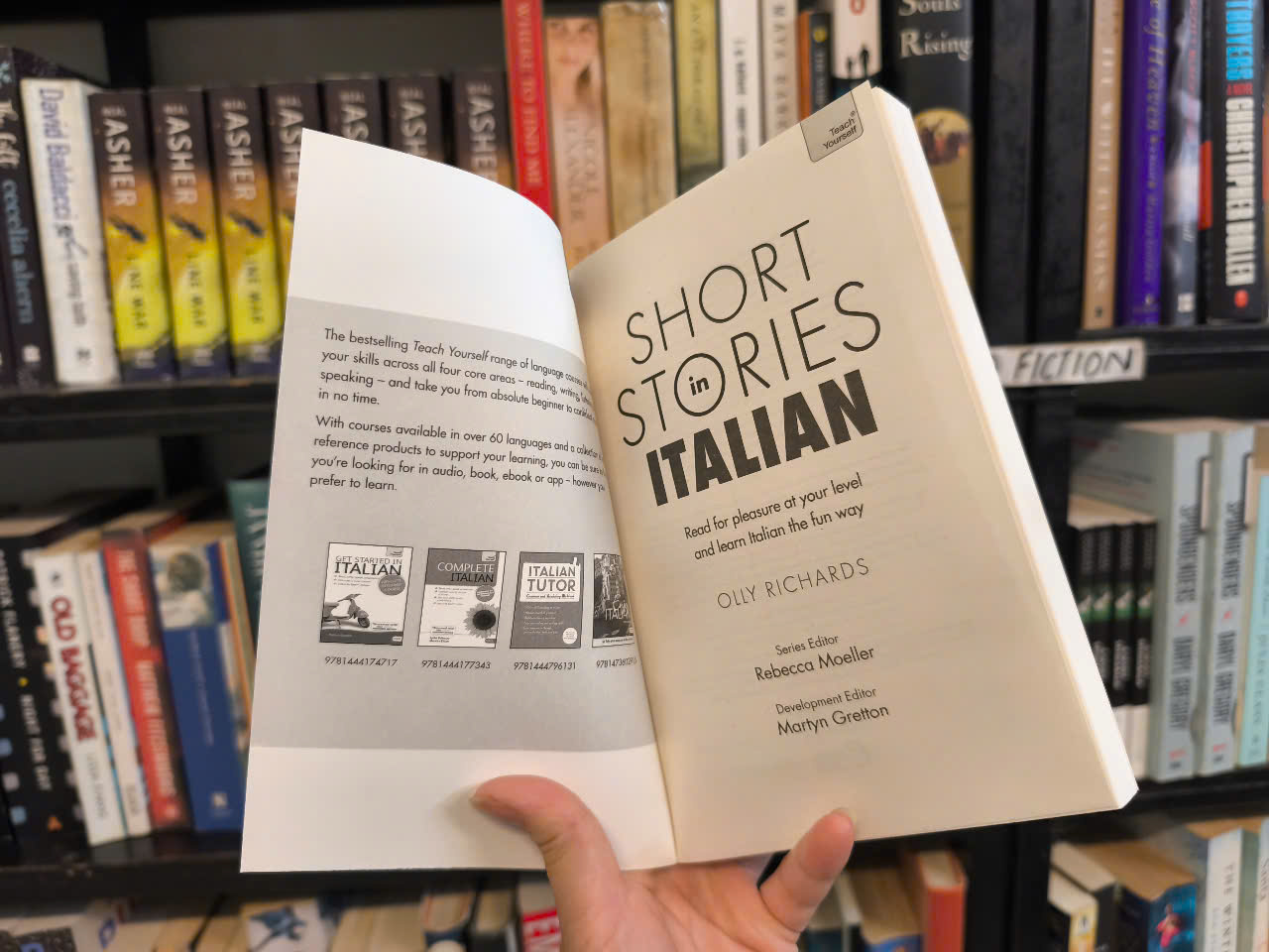 Sách - Short Stories in Italian by Olly Richards - Sách bìa mềm