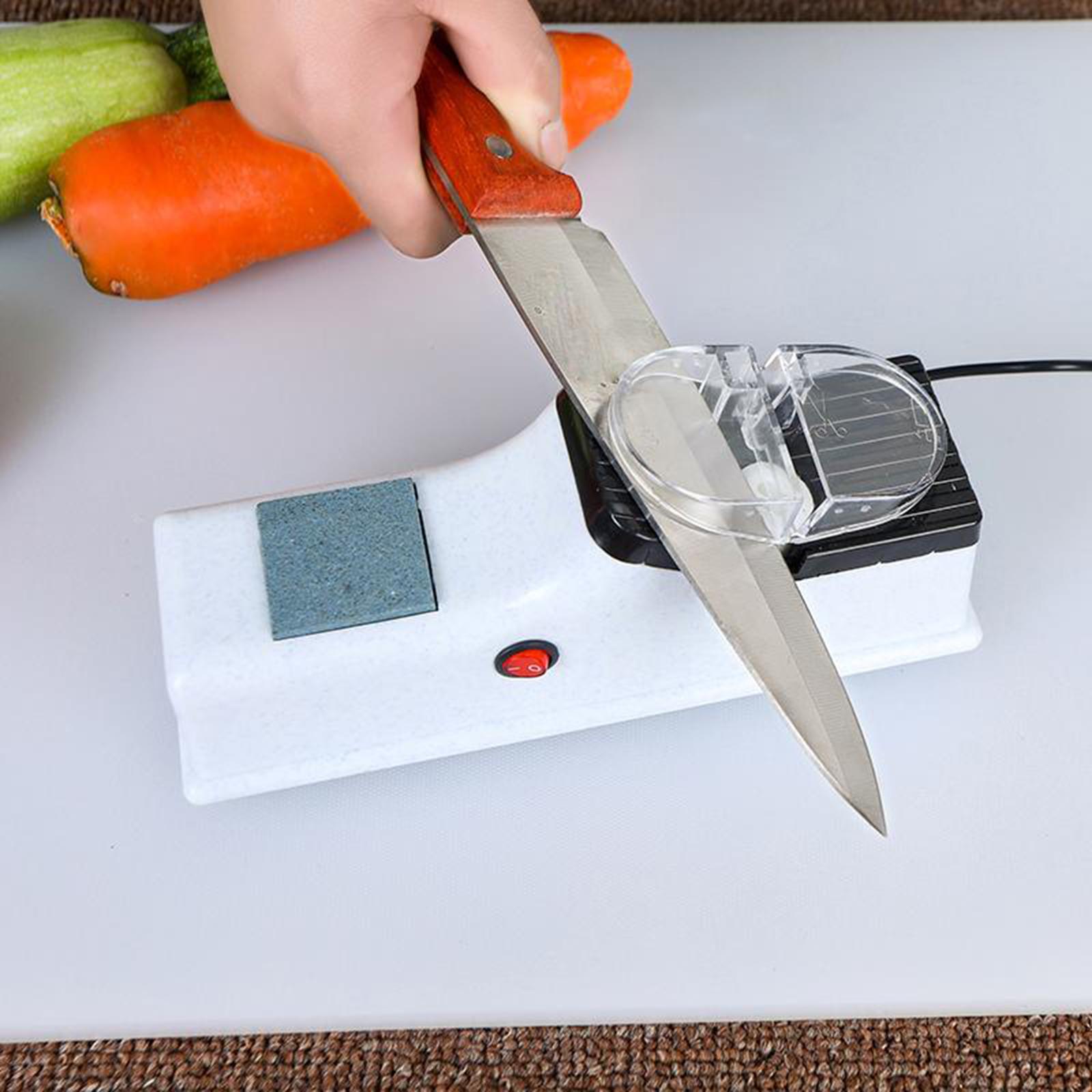Electric Kitchen Knife Sharpener Scissors Blade Grinding Sharpening Machine