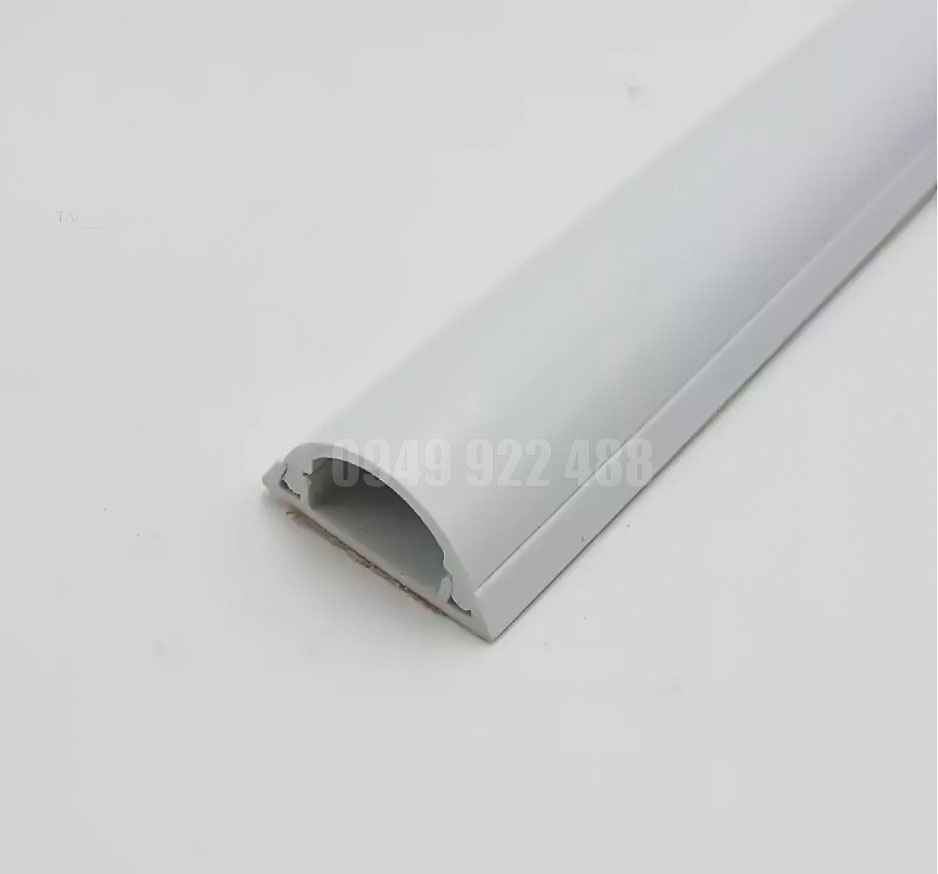 Nẹp sàn bán nguyệt D20x10mm