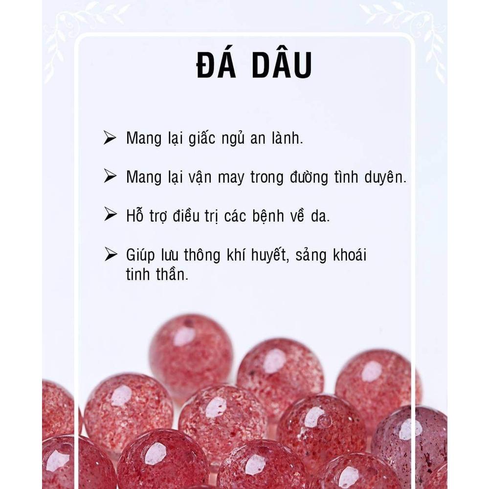 VÒNG TAY LU THỐNG TRÒN TA DÂU TÂY HỒNG