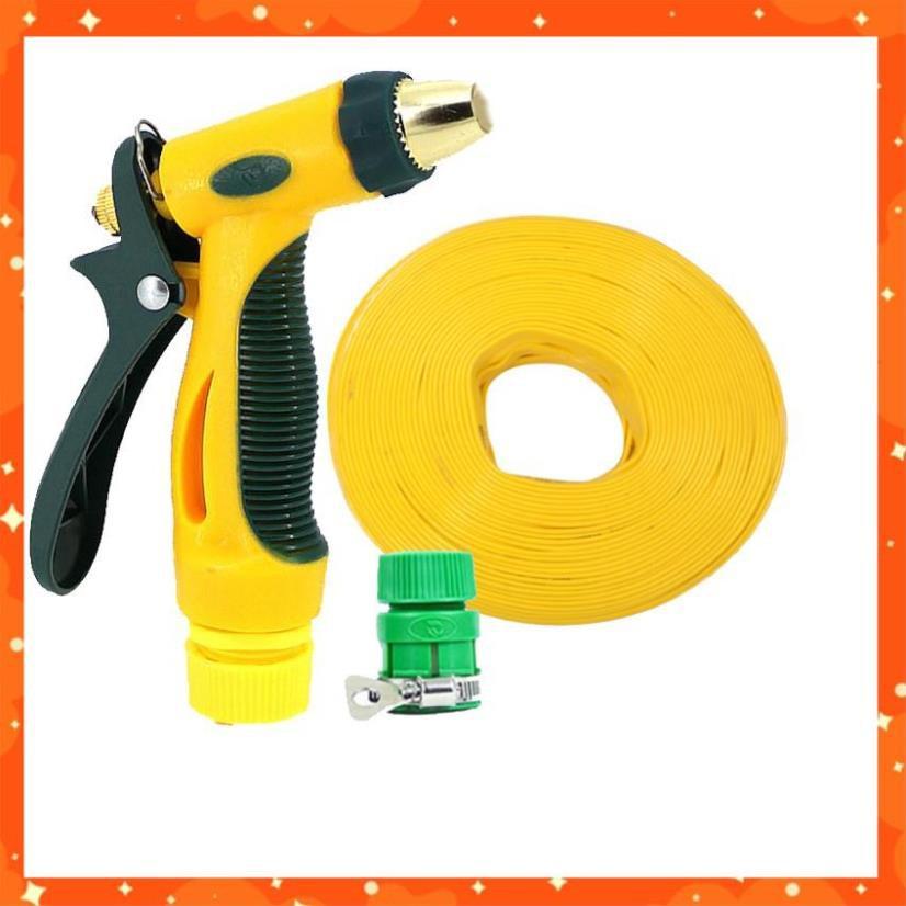 Bộ dây vòi xịt nước rửa xe,tưới cây tăng áp 3 lần 15M 206317