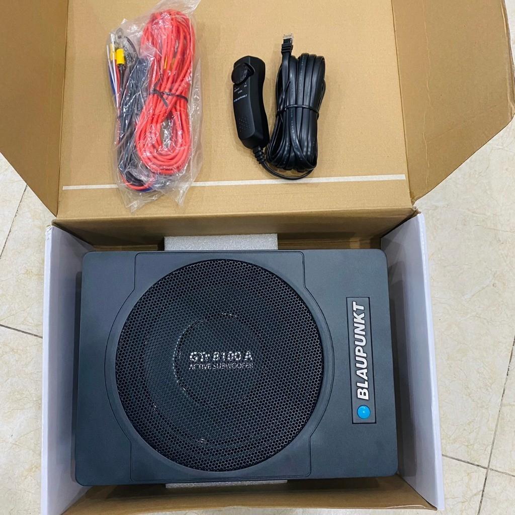 Loa sub gầm ghế ô tô Blaupunkt GTr 8100A, bass 8'', 250W, kích thước nhỏ gọn, bảo hành 12 tháng Âm Bass Đức siêu trầm