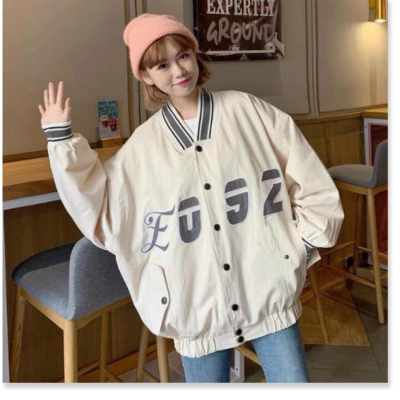 ÁO KHOÁC DÙ BOMBER NỮ,THIẾT KẾ HỌA TIẾT SIÊU NGẦU,CHẤT LIỆU VÃI THOÁNG MÁT TRANG NEMO 36 FASHION